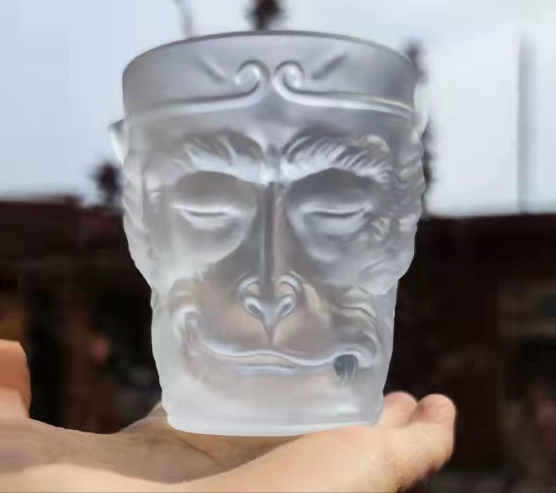 Monkey King Crystal Tea Cup